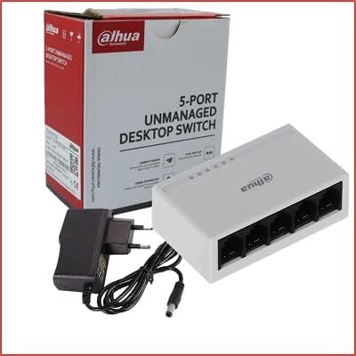 Dahua 5 Port Desktop Switch - DH-PFS3005-5ET-L