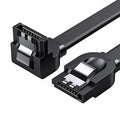UGREEN US217 Angled SATA 3 Data Cable 0.5m (Black)  (30797)