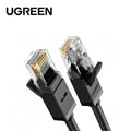 UGREEN NW101 Cat 6 U/UTP Pure Copper Ethernet Flat Cable 5m Black (50187)