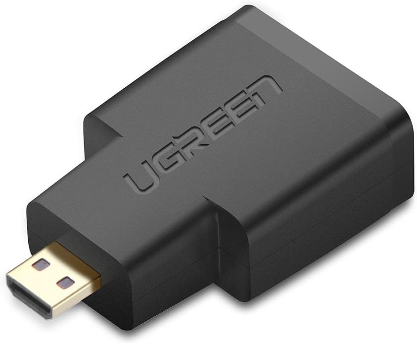 UGREEN Micro HDMI Male to HDMI Female Adapter (Black) (20106)