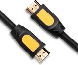 UGREEN HDMI Round Cable 2m (Yellow/Black) HD101 (10129)