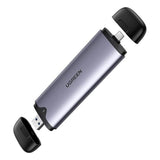 UGREEN USB-C+USB-A M.2 M-Key Hard Drive Enclosure 10G (70532)