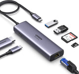 UGREEN USB-C Multifunction Adapter with Ethernet Interfac CM512 (60515)