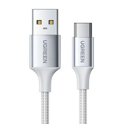 Ugreen USB To Type-C 3A Cable Fast Charging 2m White (60133)