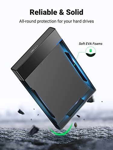 UGREEN 2.5 Inch Hard Drive Enclosure SATA HDD Caddy External USB 3.0 Hard Disk Case 30848