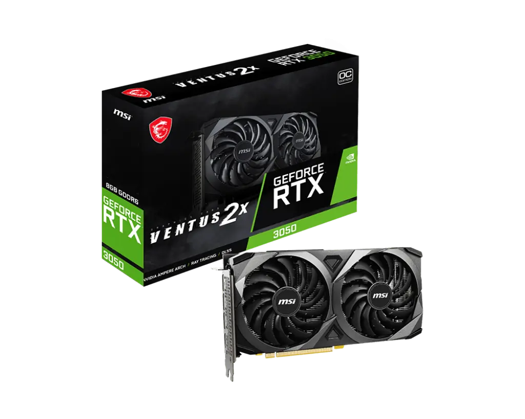 MSI RTX 3050 VENTUS 2X OC 6G GDDR6