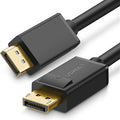 UGREEN-DP Male to Male Cable 4K@60Hz; 2K@144Hz  1m (Black)-10244