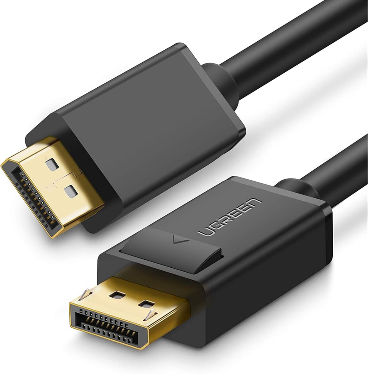 UGREEN-DP Male to Male Cable 4K@60Hz; 2K@144Hz  1m (Black)-10244