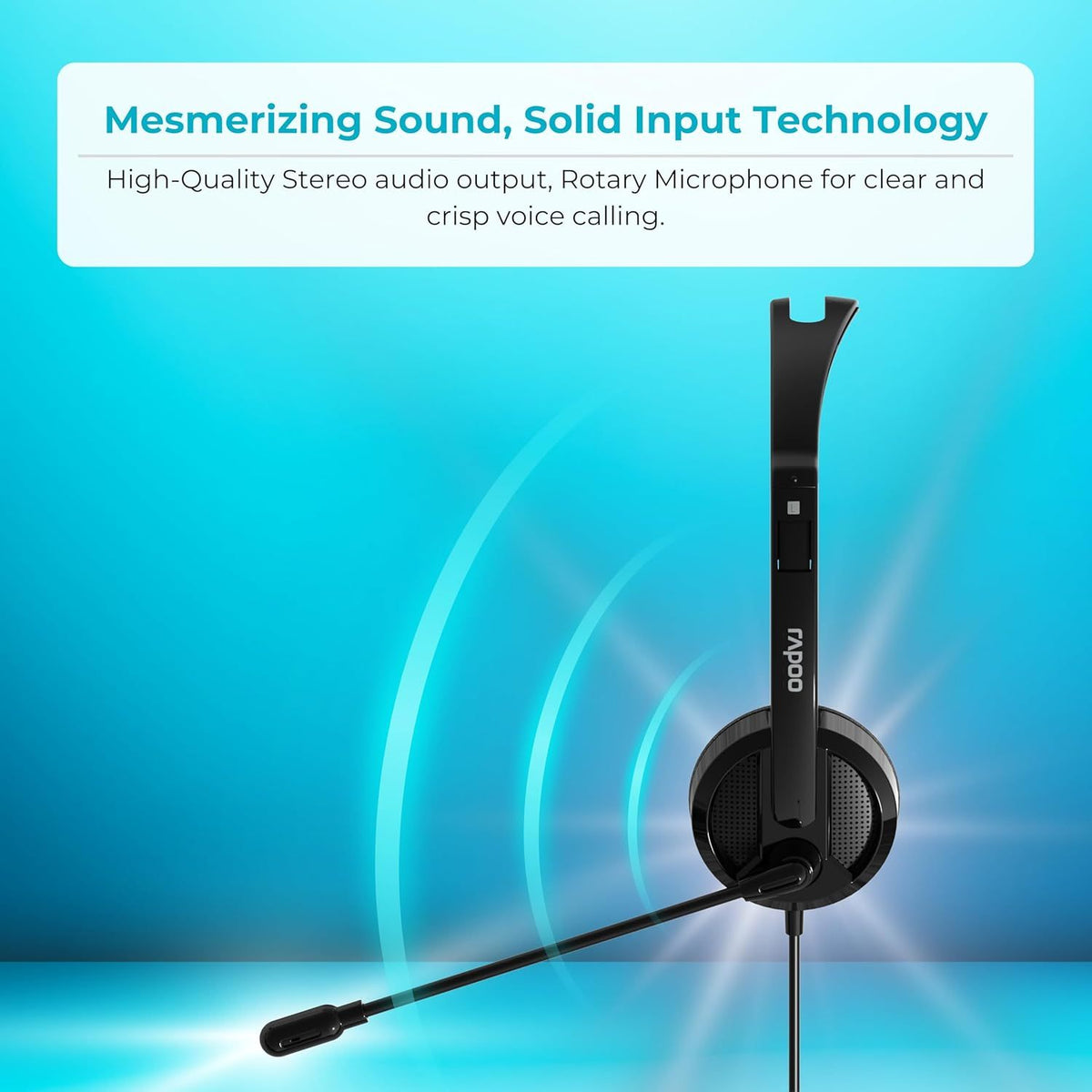 Rapoo H101 Wired Stereo Headset