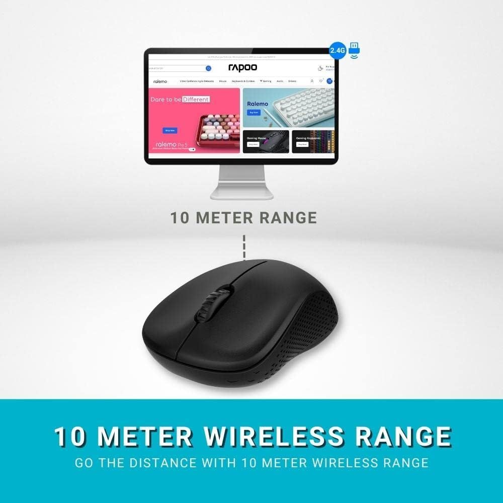 Rapoo M20 Plus Silent Wireless Mouse