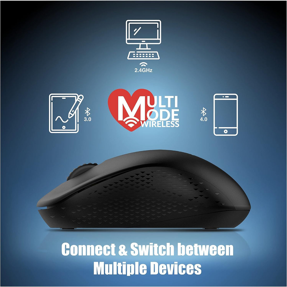 Rapoo M160 Silent Multi-Mode Wireless Mouse