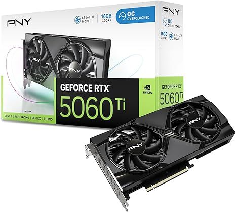 PNY RTX 5060TI DUAL OC 16G GDDR7