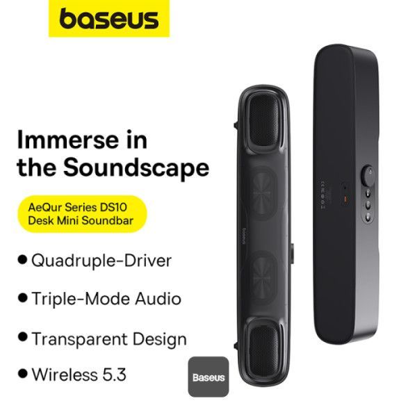 Baseus-Mini-Soundbar-AeQur-DS10-Cluster-Black-Battery