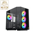 XIGMATEK CUBI II TYPE C ARGB MID TOWER CASE