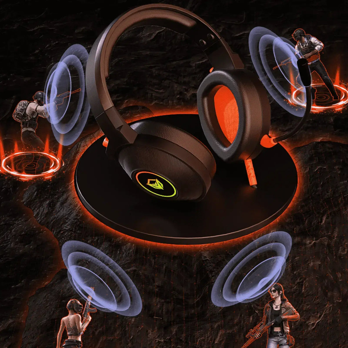 Meetion HP012 RGB 7.1 Gaming Headset