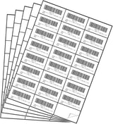 Barcode-A4-4x17