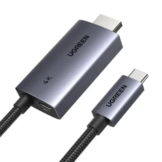 Ugreen USB C to HDMI Cable 100W PD 4K@60Hz 2m - 55330