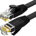 UGREEN Cat 6 U/UTP Lan Flat Cable 0.5m (Black) -  50172