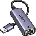 UGREEN USB 3.0 to RJ45 Ethernet Adapter Aluminum Case 10/100/1000 -  50922