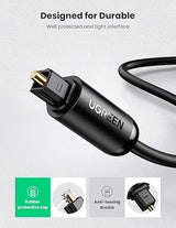 UGREEN Toslink Optical Audio Cable 3m (Black) - 70893