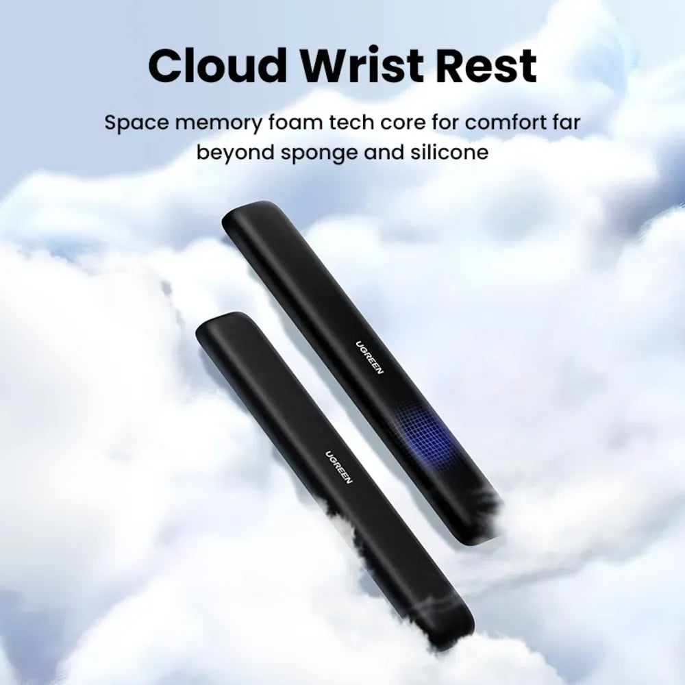 UGREEN Ergonomic Keyboard Wrist Rest Black - 25248