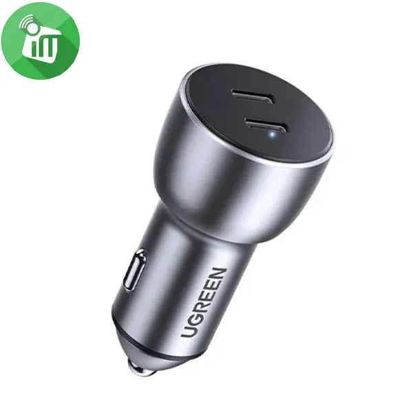 UGREEN CD213 50W Dual USB-C Car Charger (70594)