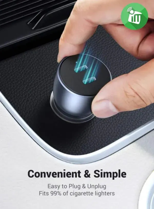 UGREEN CD213 50W Dual USB-C Car Charger (70594)