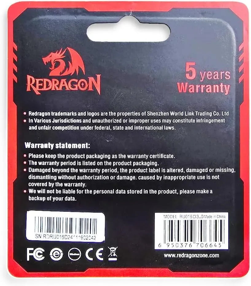 Redragon RU016 64GB USB Flash Drive