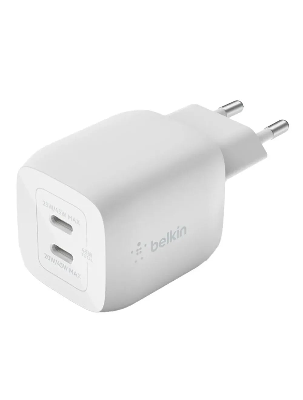 Belkin 45W Dual USB-C GaN Wall Charger with PPS