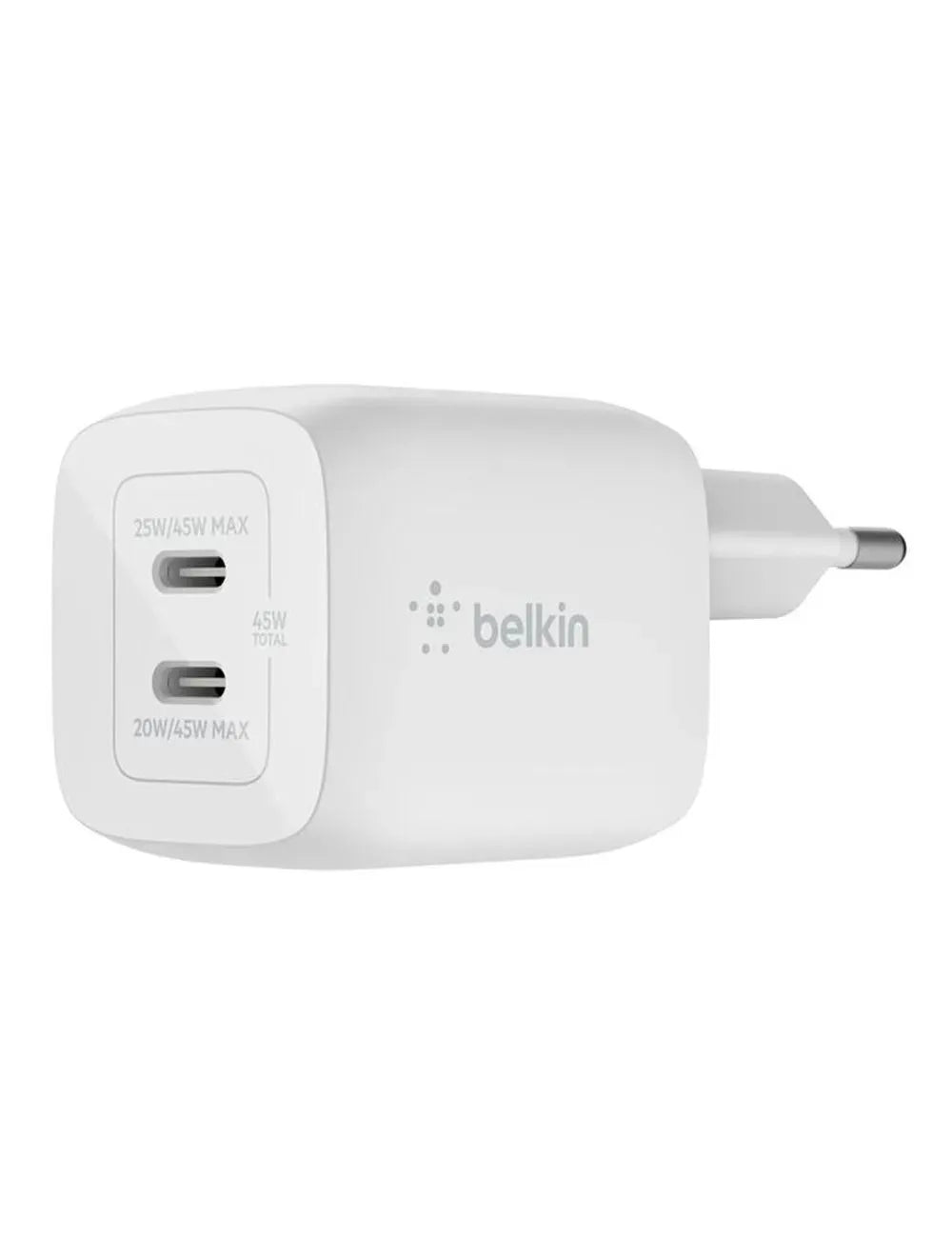 Belkin 45W Dual USB-C GaN Wall Charger with PPS