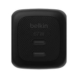 Belkin 67W Dual USB-C GaN Wall Charger with PPS