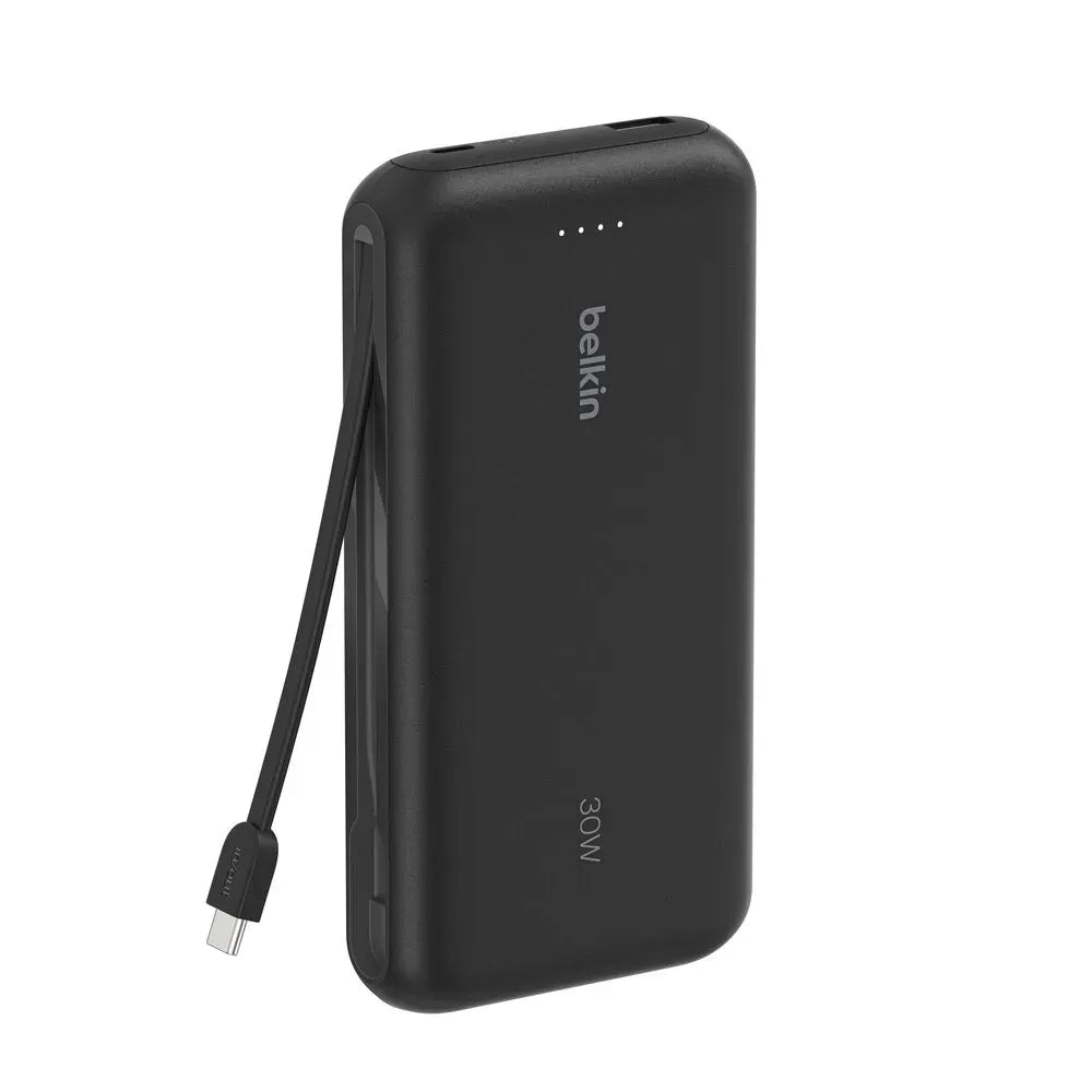 Belkin BoostCharge Power Bank 20K w/ Integrated Cable
