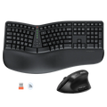 Meetion Director C Wireless Ergonomic Keyboard And Mouse Combo