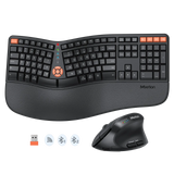 Meetion DirectorC2 Wireless Dual-mode Ergonomic Keyboard and Mouse Set