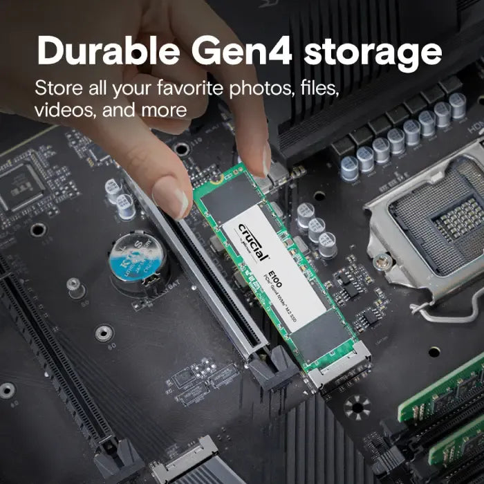CRUCIAL E100 480GB NVME GEN4
